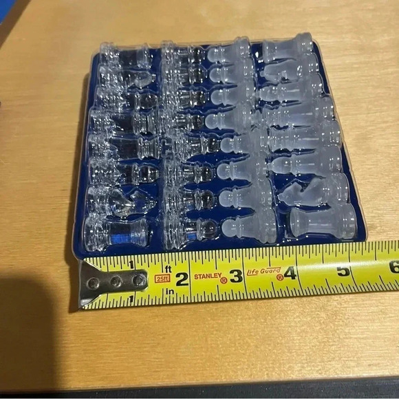 Chess Cachet Not Just Black And White Mini Travel Boxed Set Board Pieces Book - Picture 6 of 8